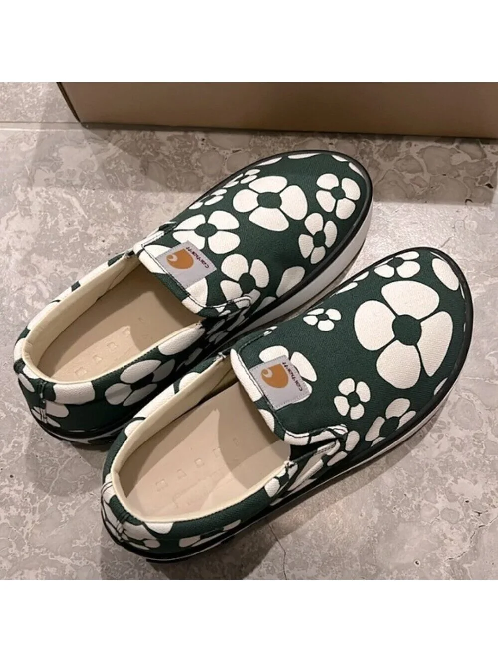 Marni x Carhartt Slip-On Sneakers Men’s Size 42 New in Box w/DustBag Retail $750